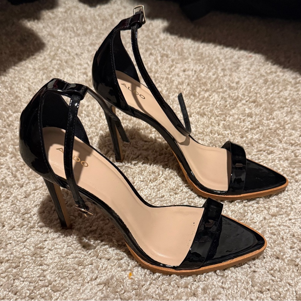 Black Patent Heels